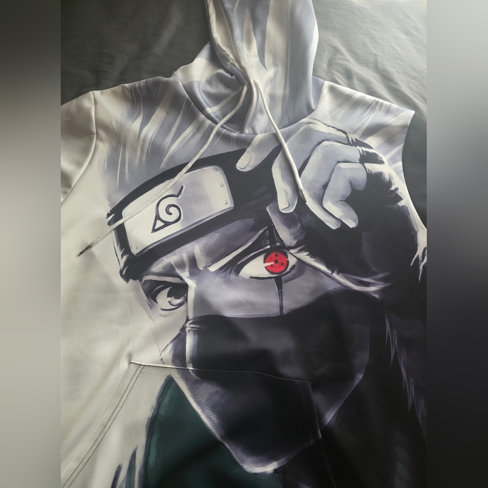 Naruto Kakashi Hatake Sublimation 3D Graphic Hoodie
